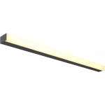 Slv sight 115, applique et plafonnier int�rieur, noir, led, 37, 3w, 3000k - lampes murales et de plafond ...