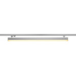 Slv sight track, spot pour rail 3 allumages, int�rieur, gris argent, led, 37w, 3000k - b - stock - - ...
