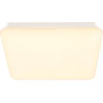 Slv sima, applique et plafonnier intrieur, carr, blanc, led, 24w, 3000k, dtecteur de mouvement - lampes ...