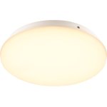 Slv sima, applique et plafonnier intrieur, rond, blanc, led, 24w, 3000k, dtecteur de mouvement - lampes ...