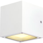 Slv sitra cube, applique ext�rieure, blanc, gx53 / tcr - tse, 2x 9w max, ip44 - lampes sur pied, murales ...
