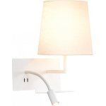 Slv somnila flex, applique intérieure, liseuse, version droite, blanc, led, 3w, 3000k, avec port - lampes ... Slv somnila flex, applique intérieure, liseuse, version droite, blanc, led, 3w, 3000k, avec port - lampes ...