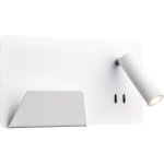 Slv somnila spot, applique intérieure, liseuse, version gauche, blanc, led, 13w, 3000k, avec port - lampes ... Slv somnila spot, applique intérieure, liseuse, version gauche, blanc, led, 13w, 3000k, avec port - lampes ...