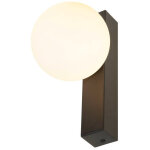 Slv sun, applique en saillie, carr�, 1x max. 40 w, source led, g9, phase, noir - b - stock - - soldes% ...