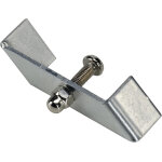 Slv support de fixation, pour rail 1 allumage � encastrer, int�rieur, nickel mat - 1 phases �lectrique ...