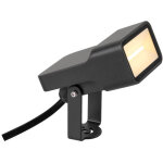 Slv synawide, spot piquet, extrieur, 3000k, led, 115, ip65, carr, noir, bord de mer - projecteurs ...