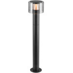 Slv taha ii 70, lampadaire, phase, 2200 / 2700 k, ip65, cylindrique, noir - lampes sur pied, murales ...