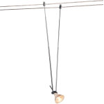 Slv teleskop, spot pour cble tendu t. b. t. tenseo, intrieur, chrome, gx5. 3 / qr - c51, 20w max - ...