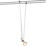 Slv teleskop, spot pour cble tendu t. b. t. tenseo, intrieur, noir, gx5. 3 / qr - c51, 20w max - systmes ...