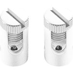 Slv tenseo, alimentation, intrieur, pour cble tendu t. b. t, blanc, 2 pices - systmes de cbles bv ...