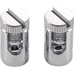 Slv tenseo, alimentation, int�rieur, pour c�ble tendu t. b. t, chrome, 2 pi�ces - syst�mes de c�bles ...