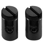 Slv tenseo, alimentation, intrieur, pour cble tendu t. b. t, noir, 2 pices - systmes de cbles bv ...