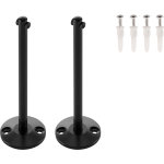 Slv tenseo, renvois plafond, intrieur, pour cble tendu t. b. t, noir, 2 pices - systmes de cbles ...