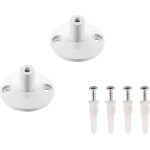 Slv tenseo, support mural 3 cm, int�rieur, pour c�ble tendu t. b. t, blanc, 2 pi�ces - syst�mes de c�bles ...