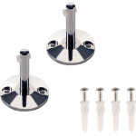 Slv tenseo, support mural 6 cm, intrieur, pour cble tendu t. b. t, chrome, 2 pices - systmes de cbles ...