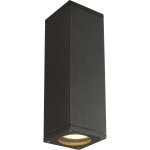 Slv theo up / down, applique ext�rieure, anthracite, gu10 / qpar51, 2x 35w max, ip44 - lampes sur pied, ...