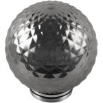 Slv varyt abat - jour en verre, diamant smoke - accessoires divers Slv varyt abat - jour en verre, diamant smoke - accessoires divers