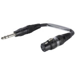 Sommer cable c�ble adaptateur xlr(f) / jack st�r�o 0. 15m - c�bles adaptateurs
