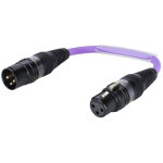 Sommer cable câble adaptateur xlr(m) / xlr(f) ground lift bk - câbles adaptateurs Sommer cable câble adaptateur xlr(m) / xlr(f) ground lift bk - câbles adaptateurs