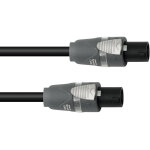 Sommer cable cble d'enceinte speakon 2x2. 5 10m bk - cbles speakon