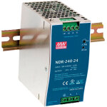 Sonstige alimentation lectrique meanwell pour rail din 240 w / 24 v cc mean well ndr - 240 - 24 - ballasts ...