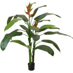 Sonstige firesilx heliconia, plante artificielle, classe b, s2, d0 (faible inflammabilit�), 190 cm - ...