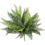 Sonstige firesilx ruffle fern, plante artificielle, classe b, s2, d0 (faible inflammabilit�), 38 cm - ...