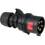 Pce cee 32a 400v 5p plug male - noir, turbo twist, ip44 - connecteurs cee Pce cee 32a 400v 5p plug male - noir, turbo twist, ip44 - connecteurs cee