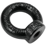Sonstige safetex ecrou  anneau m8 galvanis noir din 582 - anneaux de levage, crous de levage et maillons ...