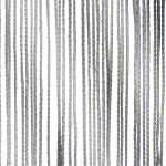 Wentex rideau à fils gris, 220 grammes / m² 300 x 400 cm (l x h) - non plissé - tissus et filets Wentex rideau à fils gris, 220 grammes / m² 300 x 400 cm (l x h) - non plissé - tissus et filets