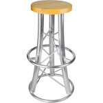 Structures alu tabouret de bar naxpro - truss � barre ronde - meubles de salon d'exposition / meubles ...