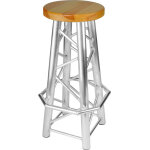 Structures alu tabouret � structure alu octogonale naxpro - truss - meubles de salon d'exposition / meubles ...