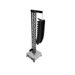 Structures alu naxpro - truss td34 pa - tower 05 - noir - soutien au sol pa