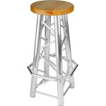 Structures alu tabouret � structure alu octogonale naxpro - truss - meubles de salon d'exposition / meubles ...