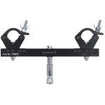 Support doughty pour tube de 50 mm, avec embout tv de 28 mm, rglable de 200  400 mm, noir - autres ...