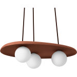 Suspension ledvance decor clay nest 3xg9 marron - lampes pendulaires Suspension ledvance decor clay nest 3xg9 marron - lampes pendulaires