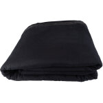Toile de fond wentex stagemolton 320 g / m� 6 m, 6 m noir - 600 x 600 cm (l x h) - non pliss�e - tissus ...