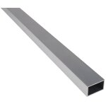 Tube carré en aluminium riggatec 70 x 50 x 3 mm, longueur 3, 5 m - profilés en aluminium Tube carré en aluminium riggatec 70 x 50 x 3 mm, longueur 3, 5 m - profilés en aluminium