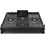 Udg ultimate flight case denon dj prime 4 + / 4 noir plus (roulettes) - �tuis pour dj