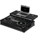 Udg ultimate flight case pioneer dj ddj - rev7 noir plus (support laptop + roulettes) - �tuis pour dj ...