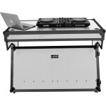 Udg ultimate flight case table dj portable z - style plus (roulettes) blanc - tables & supports dj