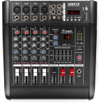 Vonyx am5a m�langeur � 5 canaux avec amplificateur dsp / bt / sd / usb / mp3 - tables de mixage amplif�es ...