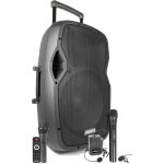 Vonyx ap1500pa enceinte portable de 15 pouces - haut - parleur actif sans fil