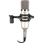 Vonyx cm400 studio condenser microphone silver - microphones de studio Vonyx cm400 studio condenser microphone silver - microphones de studio