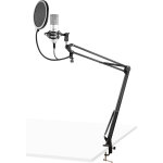 Vonyx cms300s set de microphones de studio usb titanium - microphones de studio Vonyx cms300s set de microphones de studio usb titanium - microphones de studio