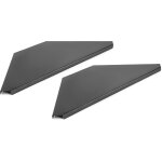 Vonyx dbc2 dj booth corner shelves set avec sac - tables & supports dj