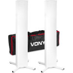 Vonyx djp165 jeu de plinthes pour dj dans un sac - autres pieds