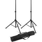 Vonyx ls01k support de haut - parleur dans un sac - pieds pour enceintes