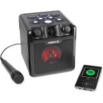 Vonyx sbs50b - drum ensemble karaoké noir avec coussinets de batterie - kits de microphones Vonyx sbs50b - drum ensemble karaoké noir avec coussinets de batterie - kits de microphones