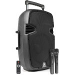 Vonyx spj - pa912 syst�me de sonorisation portable abs 12  2 uhf / usb / mp3 - b - stock - - soldes% ...